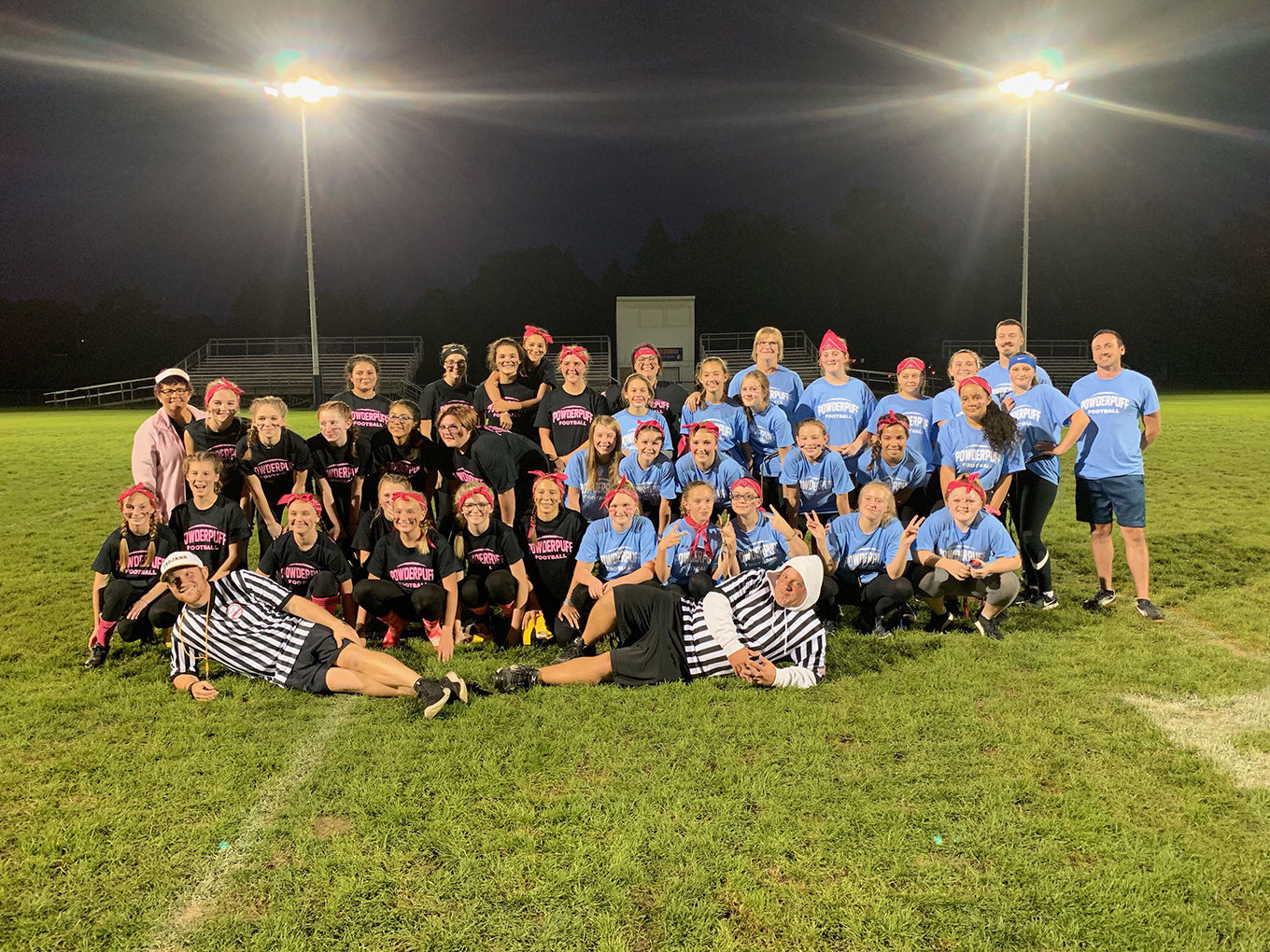 POWDER PUFF GAME RAISES FUNDS